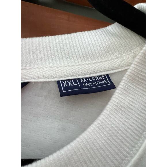 NWT Chubbies Men The Vanilla Latte Soft Terry Crewneck Sweatshirt White Size XXL - Picture 9 of 13